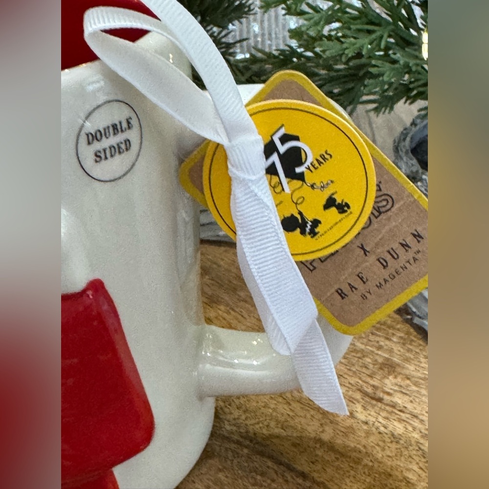 🏠 Brand NEW w/Tags Peanuts x Rae Dunn HOME SWEET HOME Double Sided Mug w/Snoopy - Picture 5 of 11
